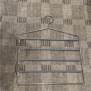 Silver Multi-Layer Pants or Neck Tie Hanger